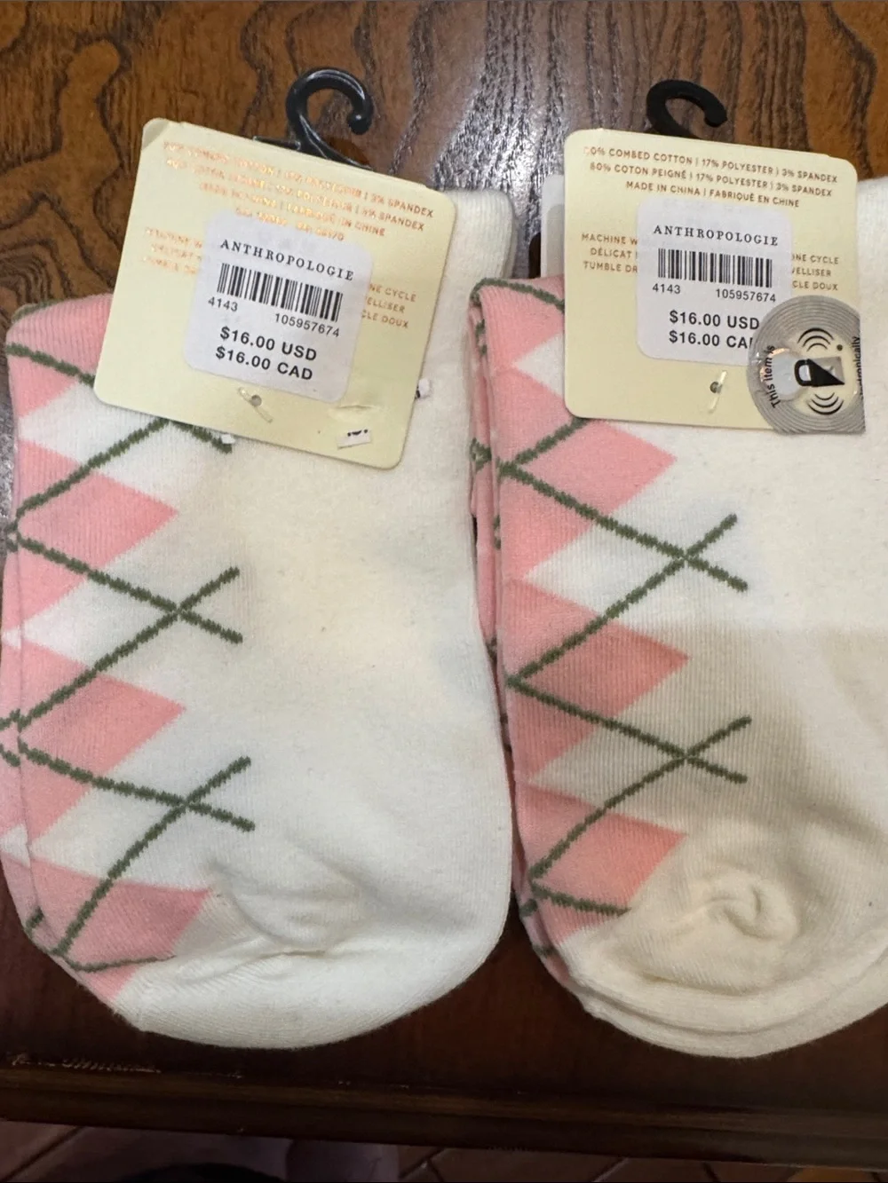 Anthropologie pair crew